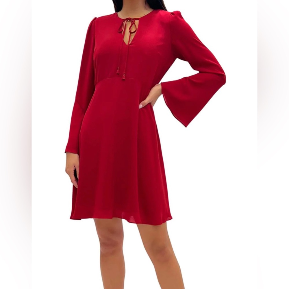 NWT SAM EDELMAN Women’s Double-V Short Mini Dress